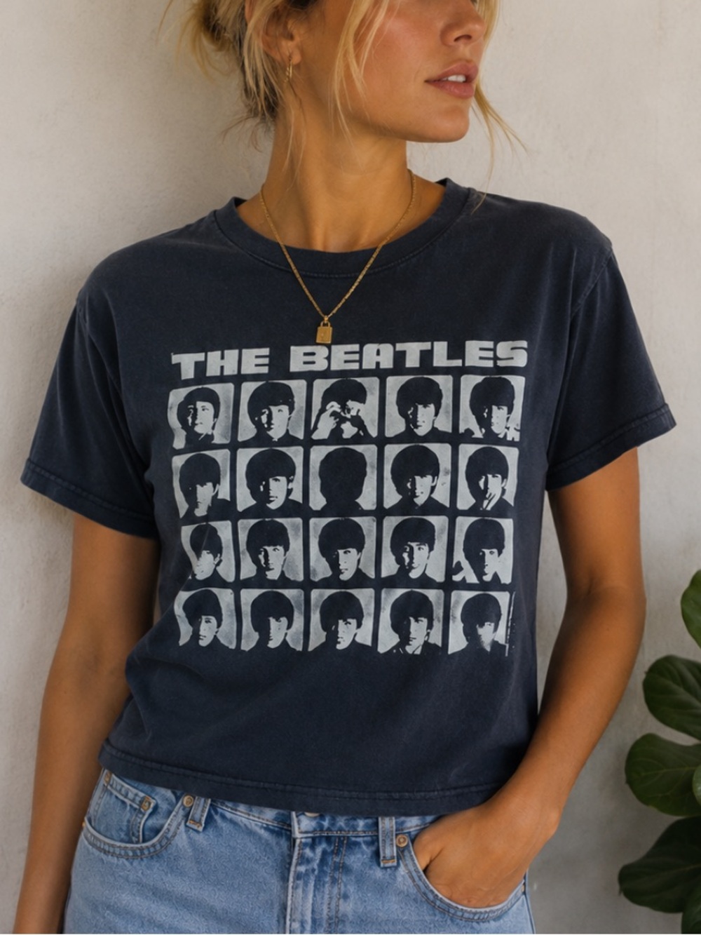 VTG 1998 The Beatles A Hard Days Night Shirt Adult small
